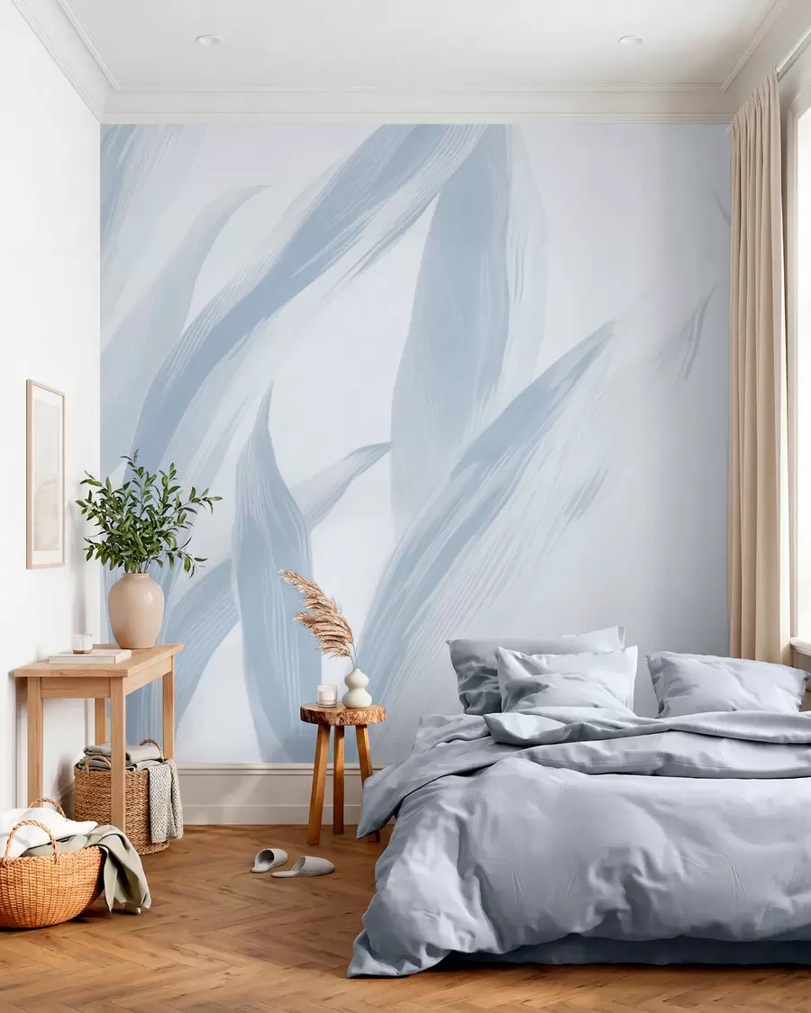 murales de pared Hojas puntiagudas w05680v1