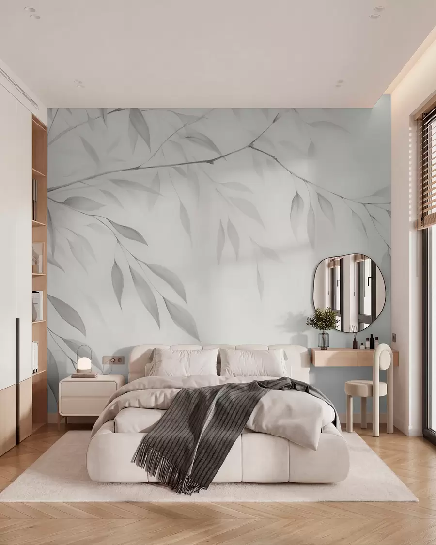 murales de pared Una rama de árbol w05682