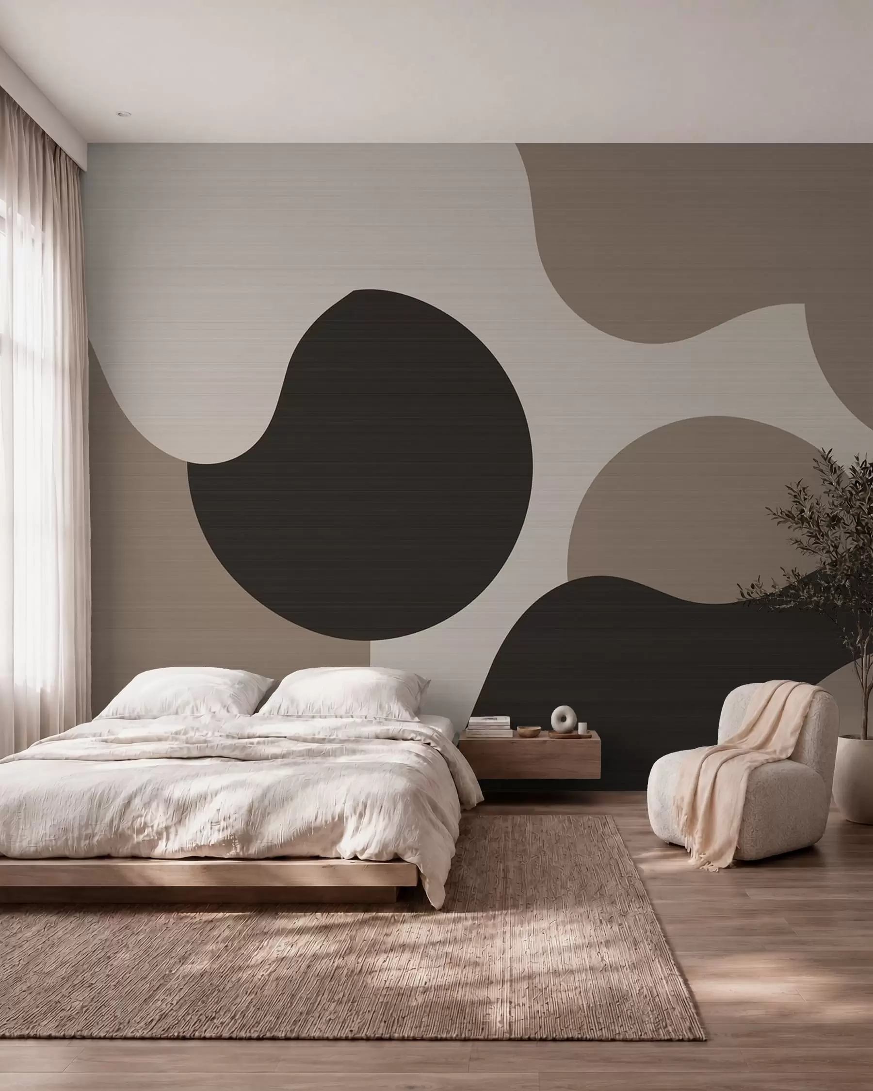 murales de pared Formas orgánicas w05655
