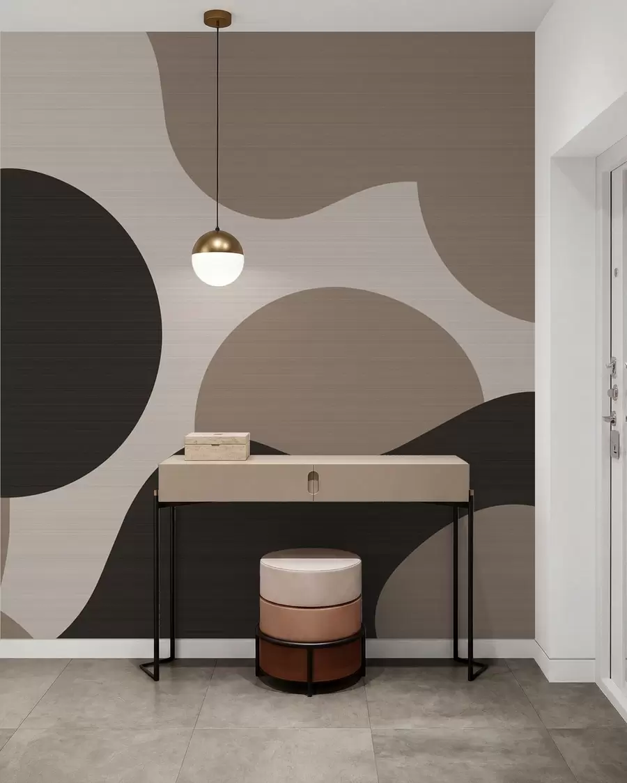 murales de pared Formas orgánicas w05655