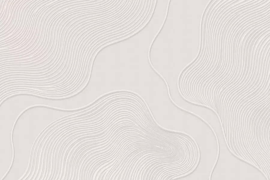 murales de pared Relieve abstracto con líneas onduladas y fluidas w05689