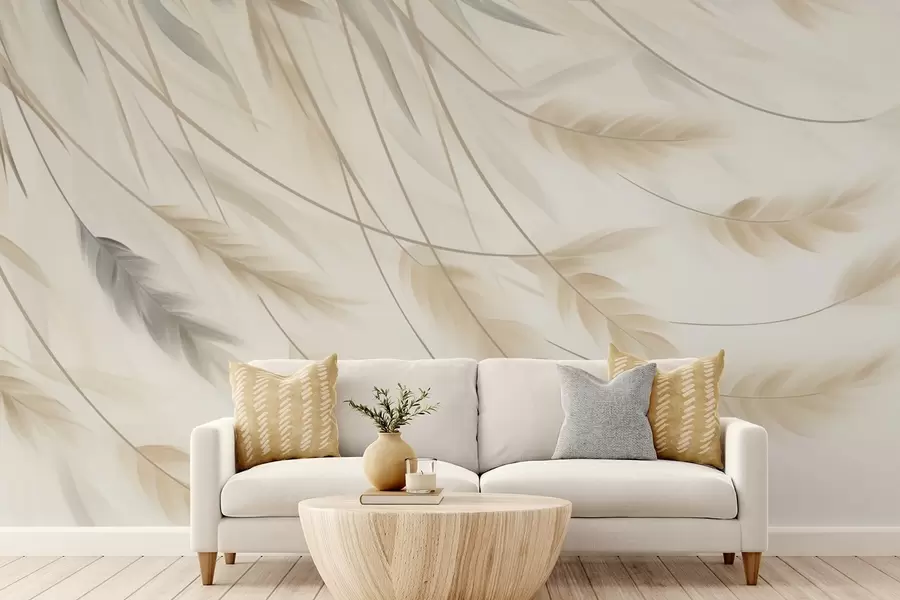 murales de pared Pintura abstracta que imita mazorcas de maíz w05589