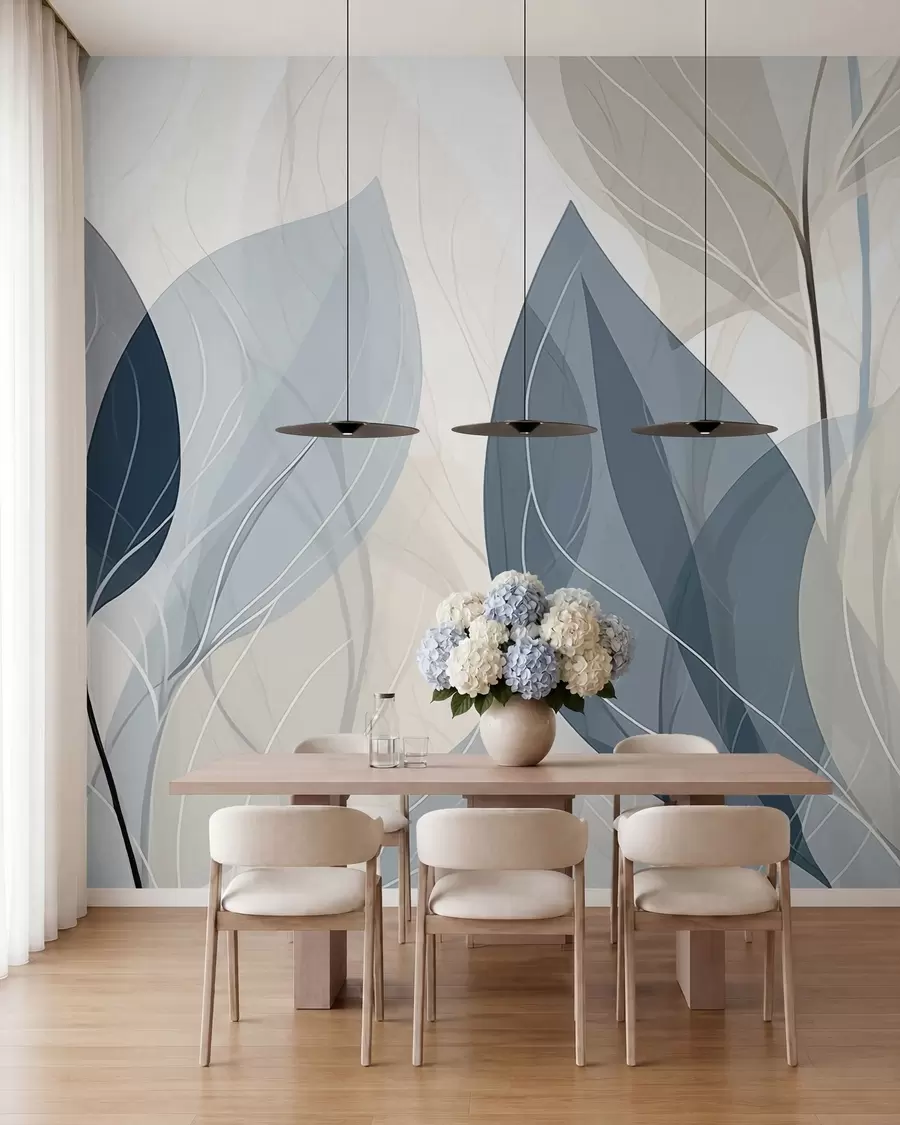 murales de pared Hojas susurrantes w09970