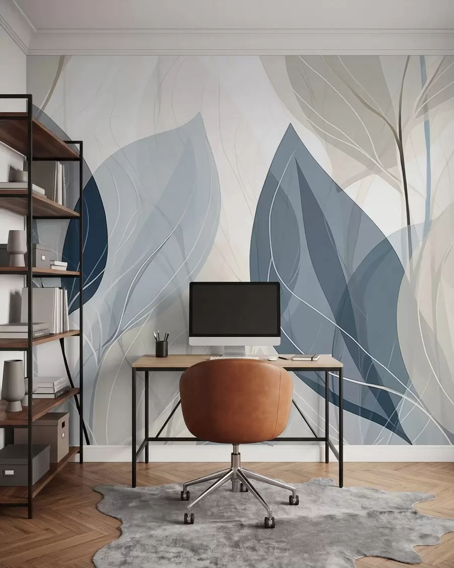 murales de pared Hojas susurrantes w09970
