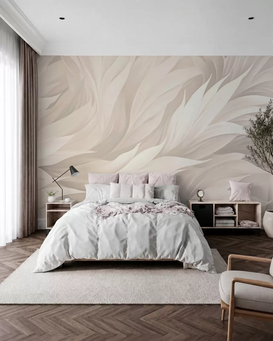 murales de pared Plumas w05773