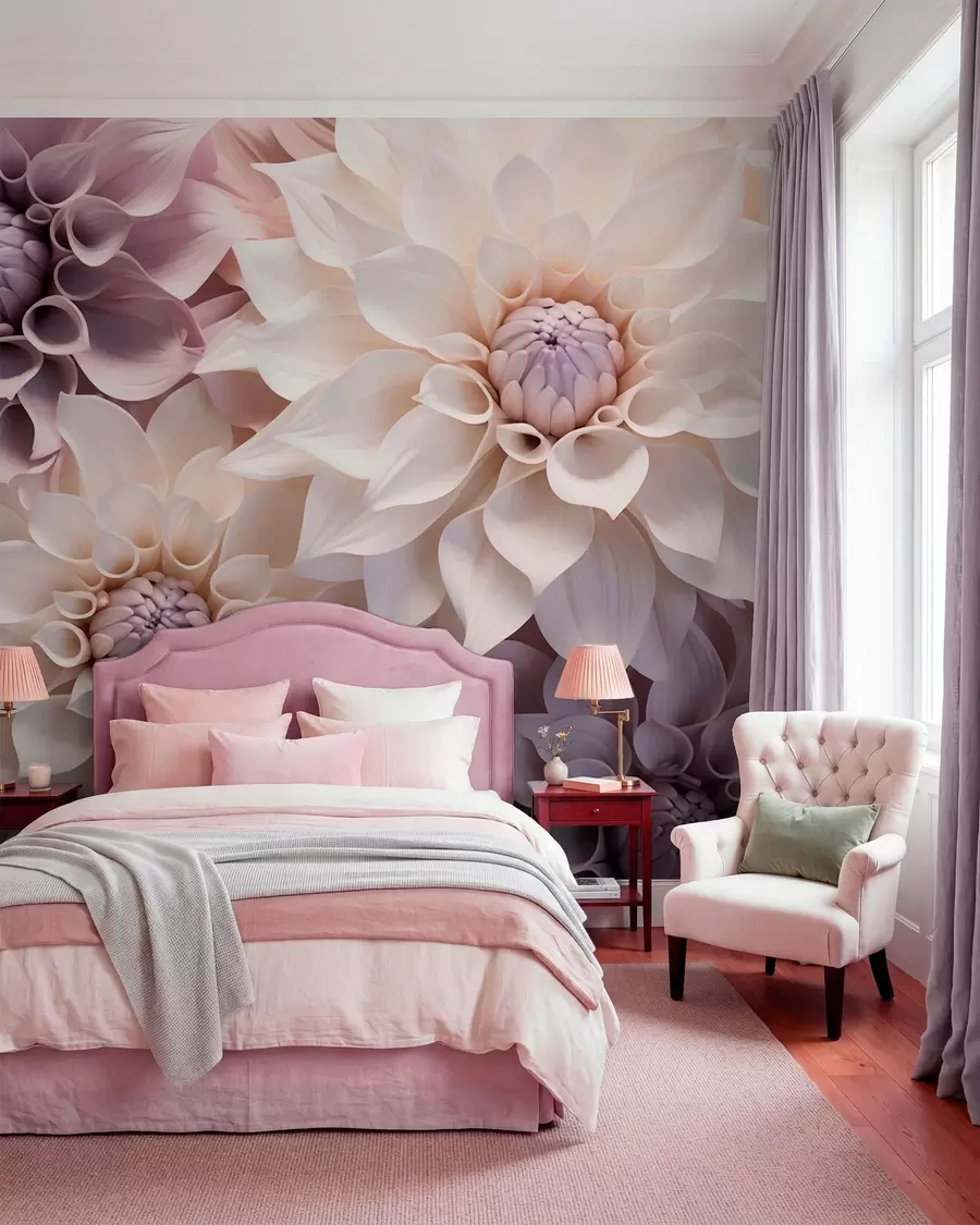 murales de pared Flores clásicas w05774