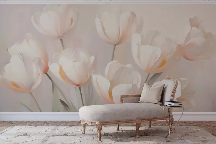 murales de pared Tulipanes w05663
