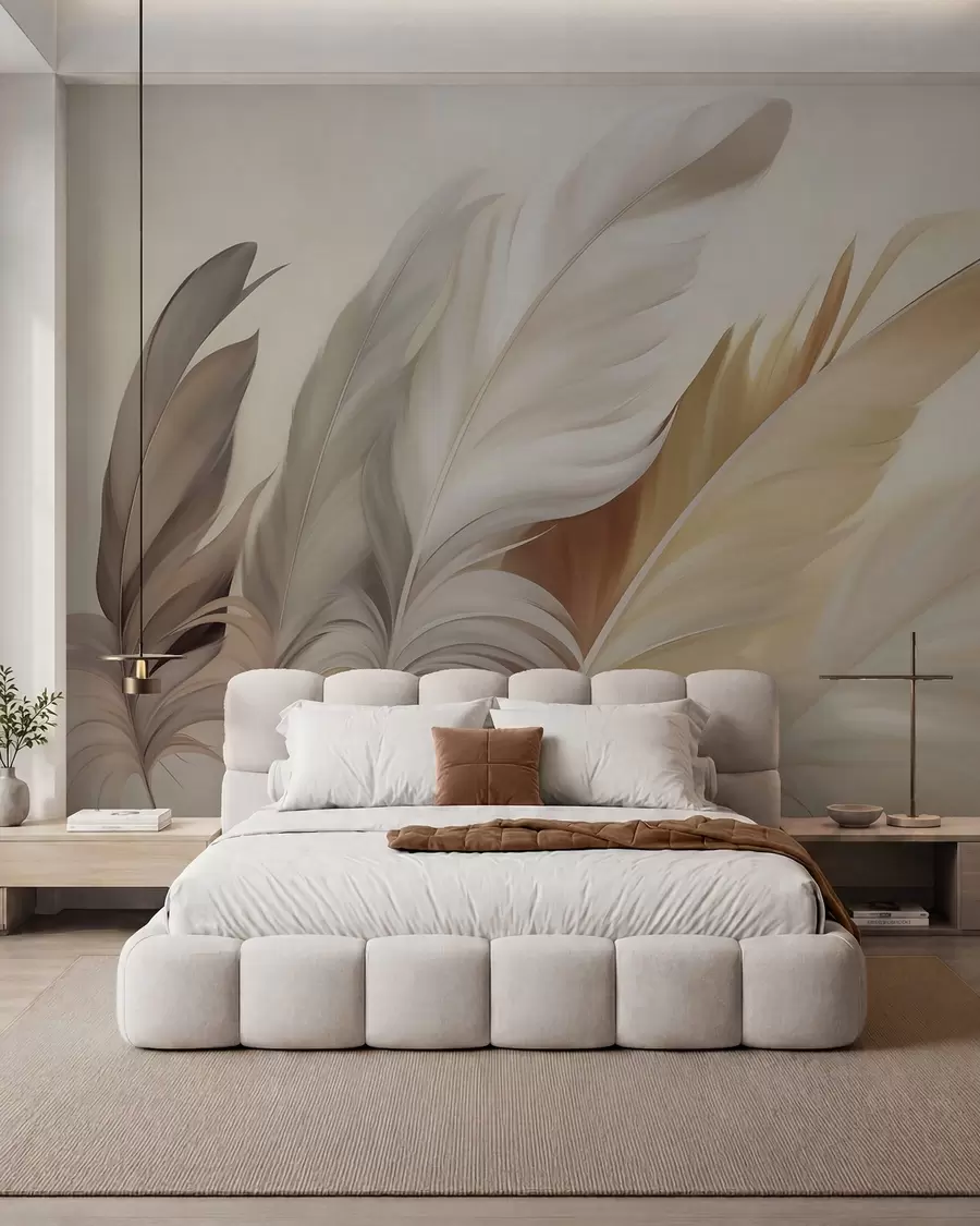 murales de pared Plumas abstractas w05789