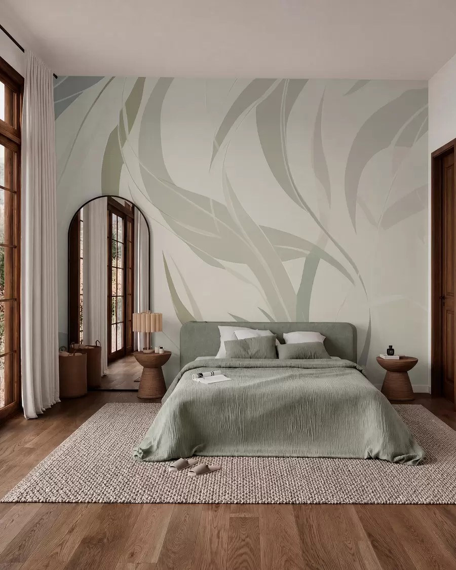 murales de pared Eucalipto de hojas puntiagudas w05799