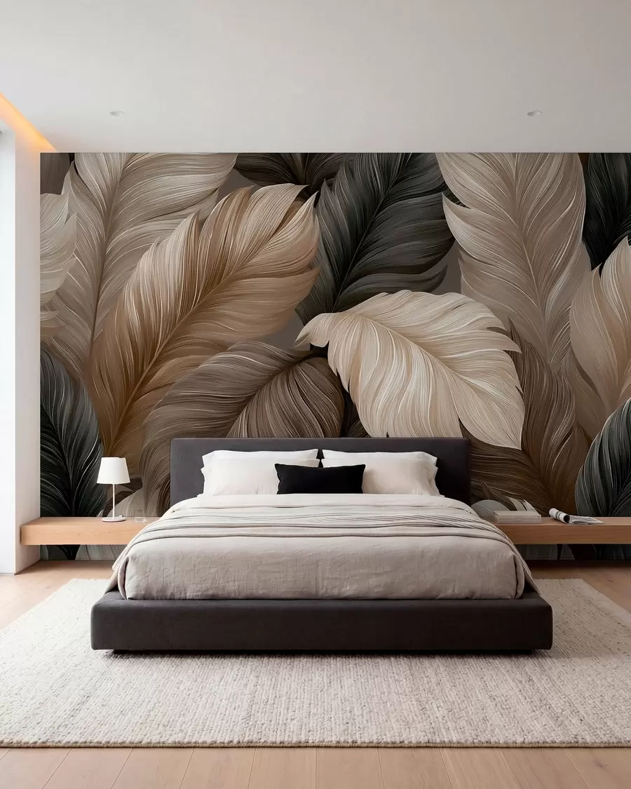 murales de pared Plumas w05767