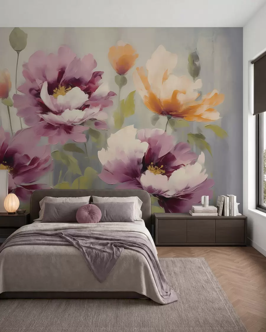 murales de pared Ramo de colores w05848