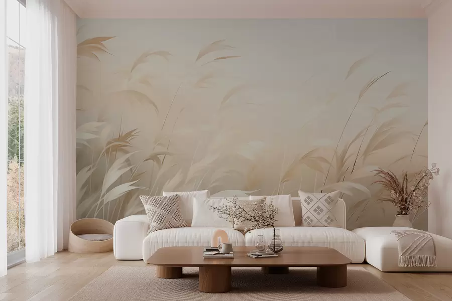 murales de pared Cañas w05910