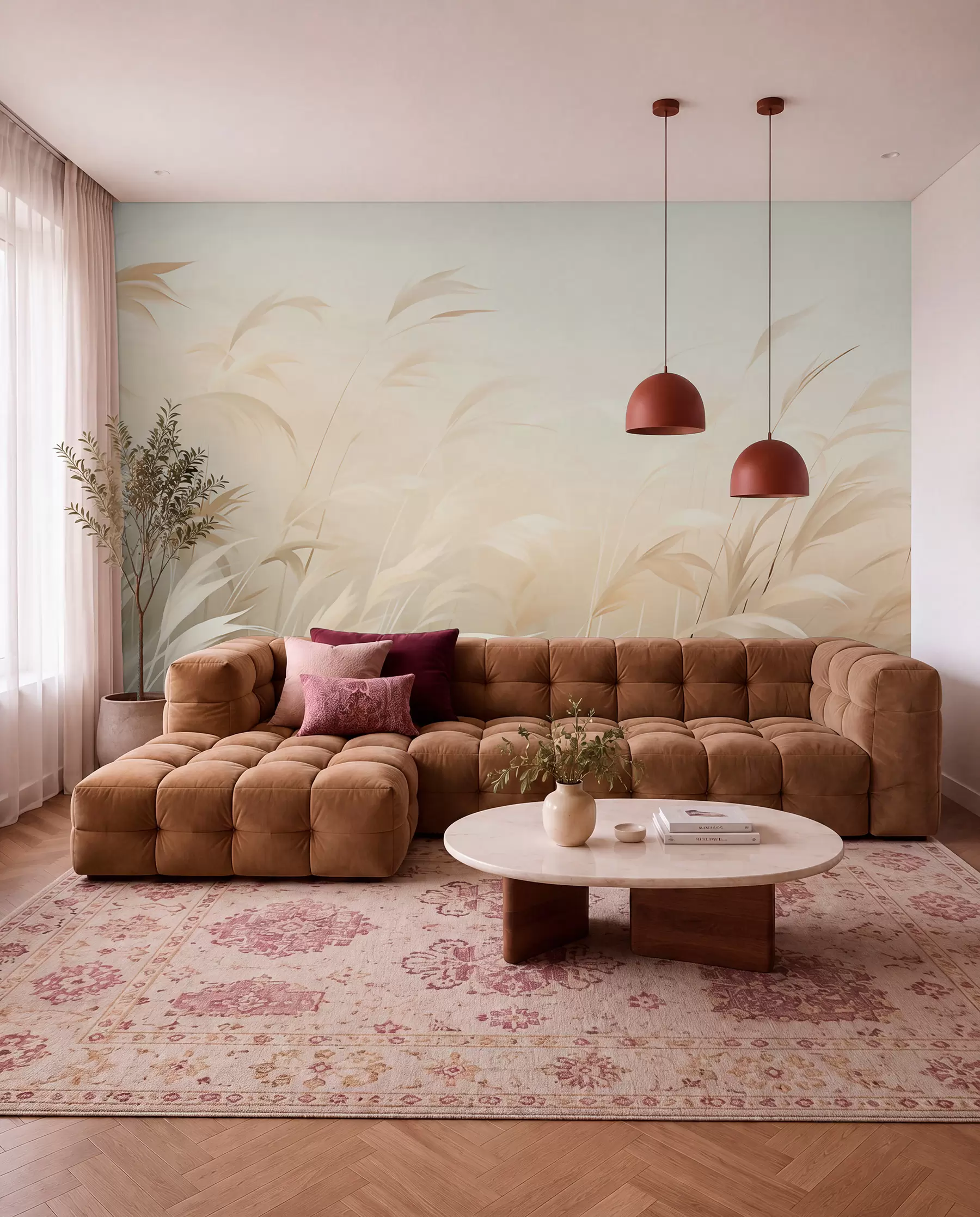 murales de pared Cañas w05910