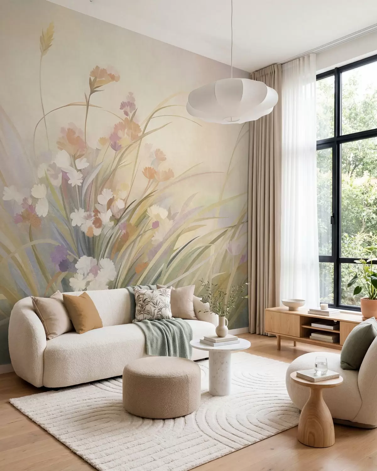 murales de pared Resplandor del prado w10062