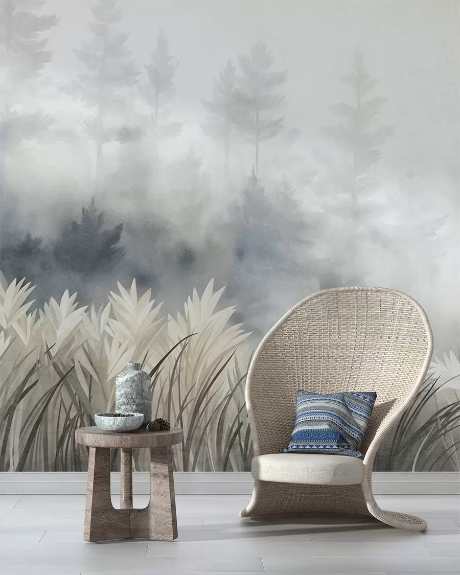 murales de pared Silencio y amor w10082