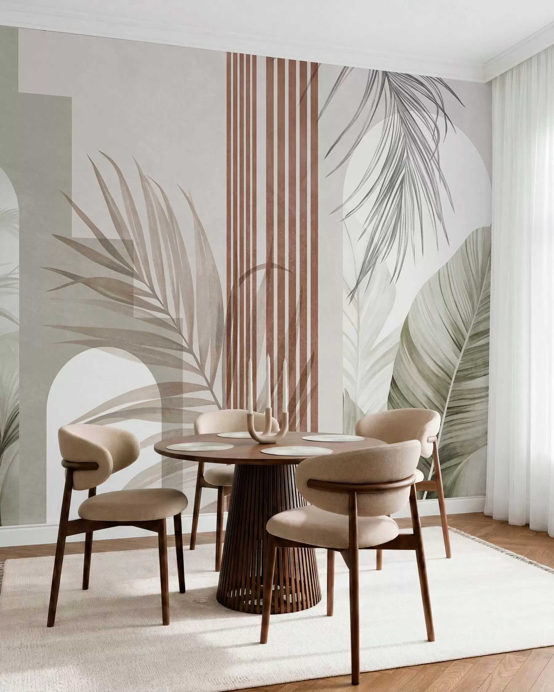 murales de pared Un ritmo más suave w10110