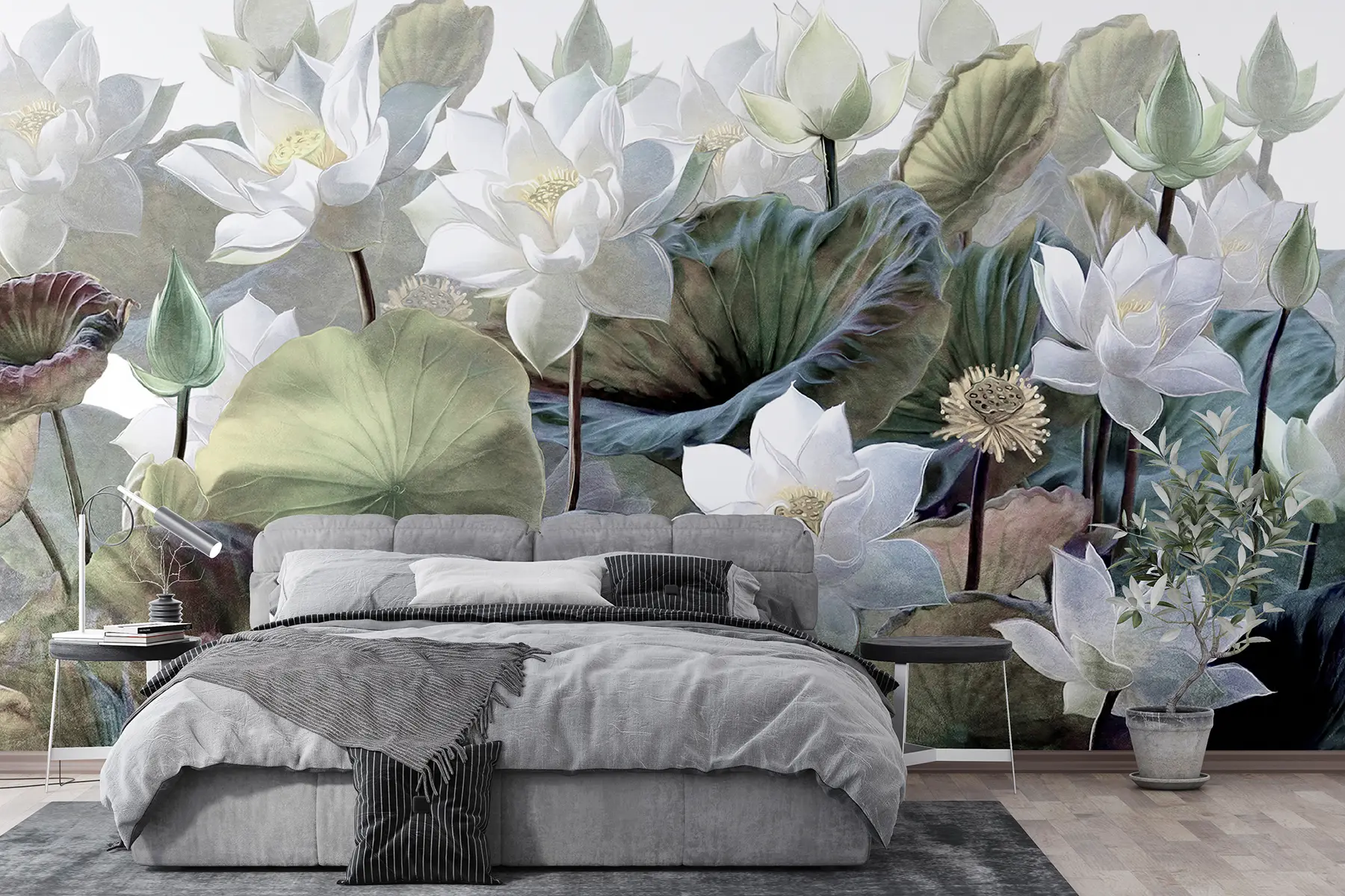 murales de pared Flor, planta y comunidad vegetal u47962