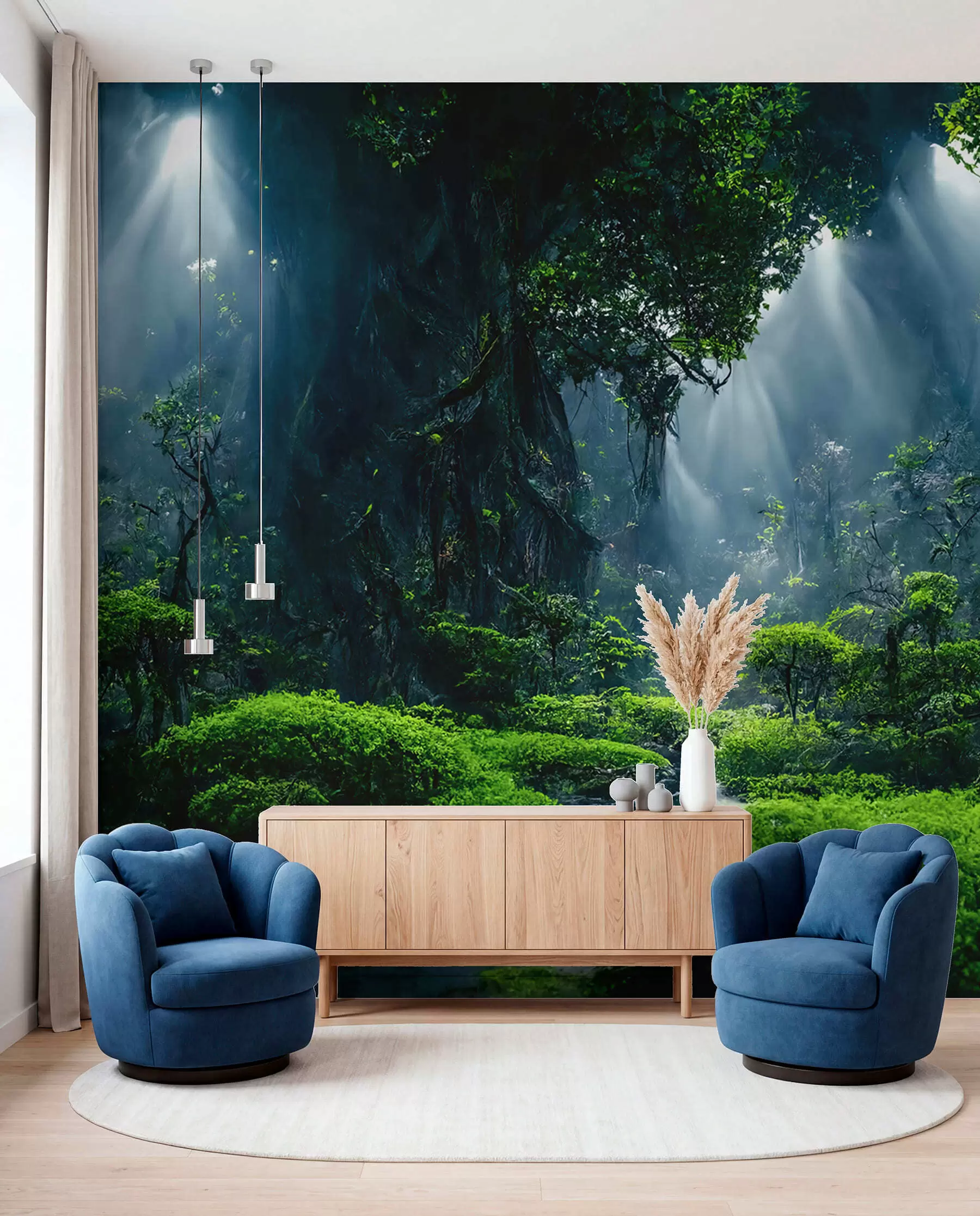 murales de pared Arroyo del bosque u72430