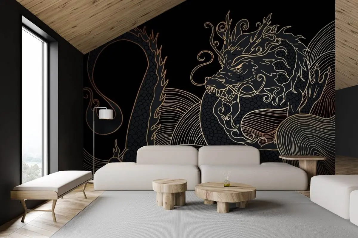 Murales de pared Dragón chino u72948 murales de pared Dragón chino u72948