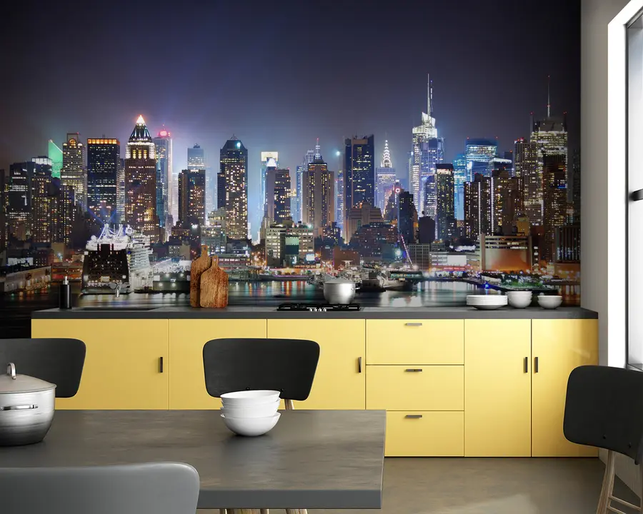 Murales de pared Edificio, rascacielos y agua u54515 murales de pared Edificio, rascacielos y agua u54515