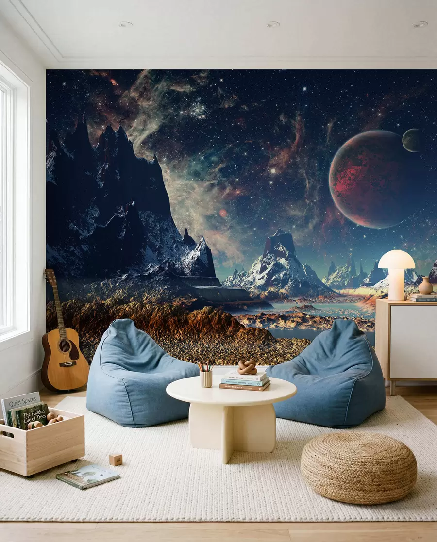 murales de pared Paisaje alienígena u55303