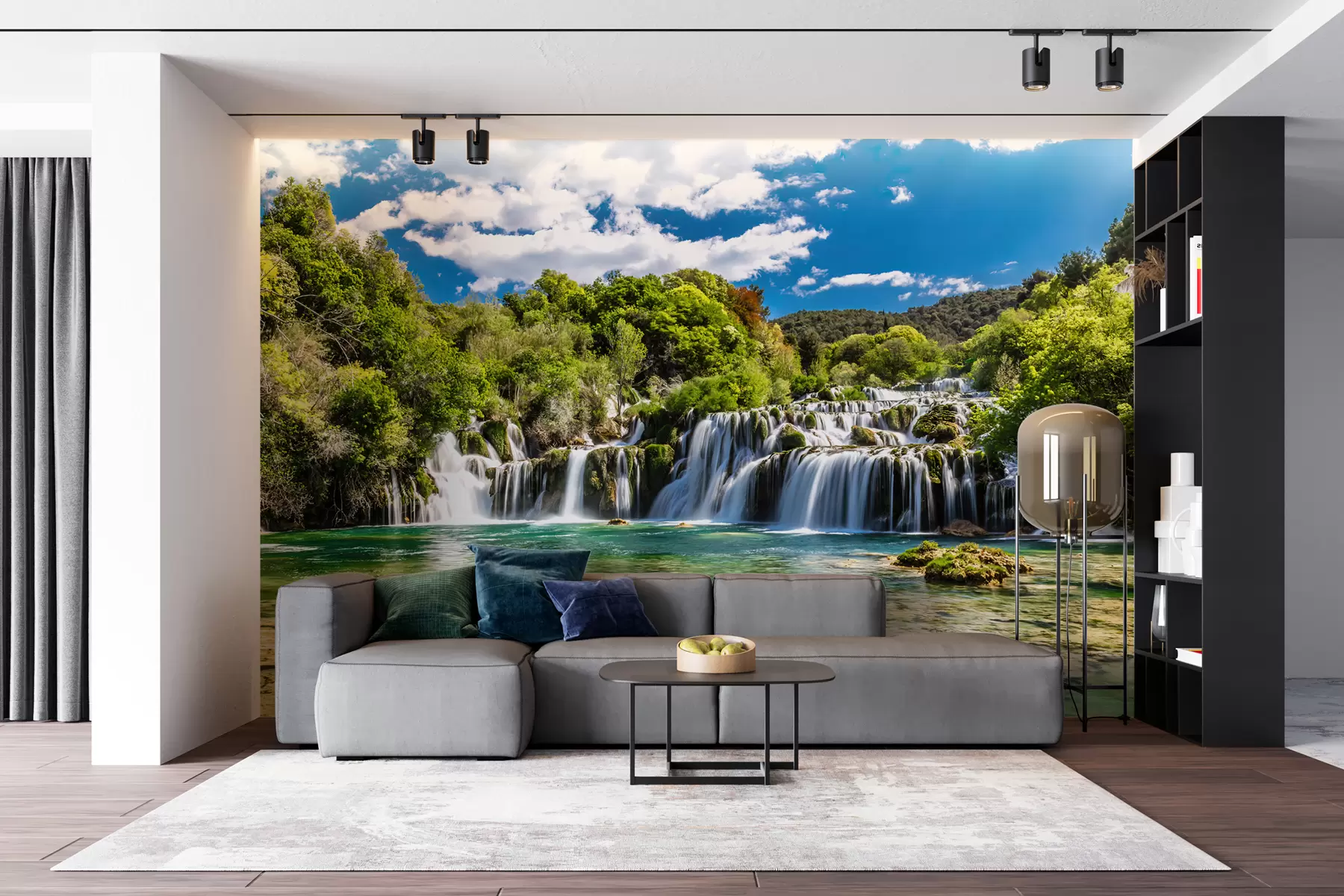 murales de pared Agua, nube y cielo u55775