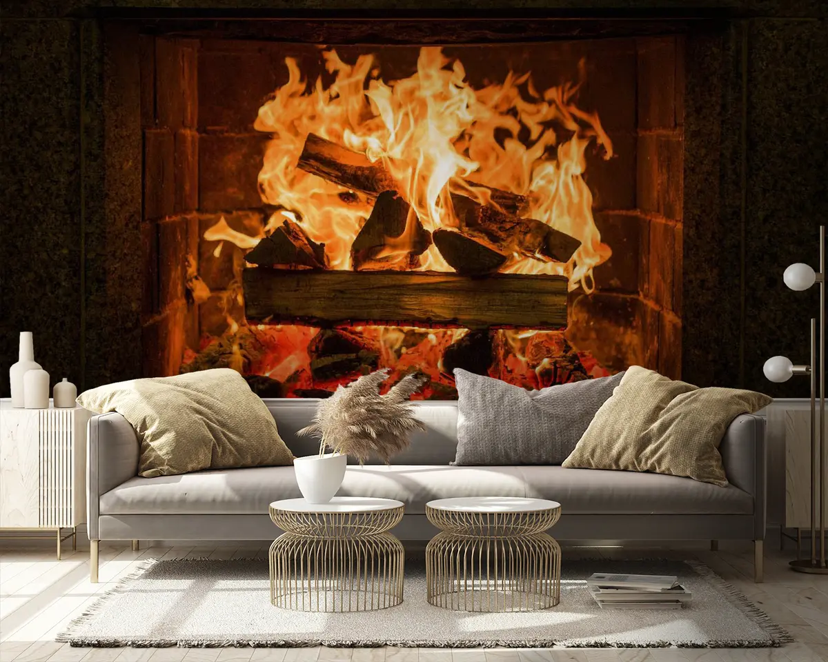 Murales de pared Chimenea de granito u56175 murales de pared Chimenea de granito u56175