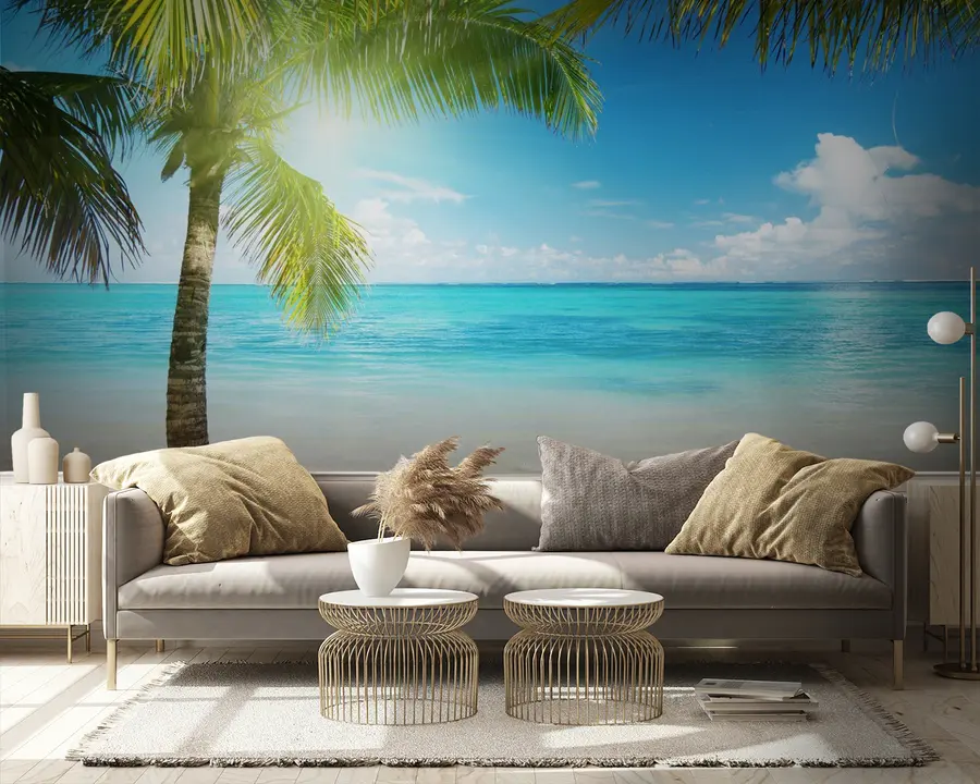 murales de pared Agua, cielo y nube u57179