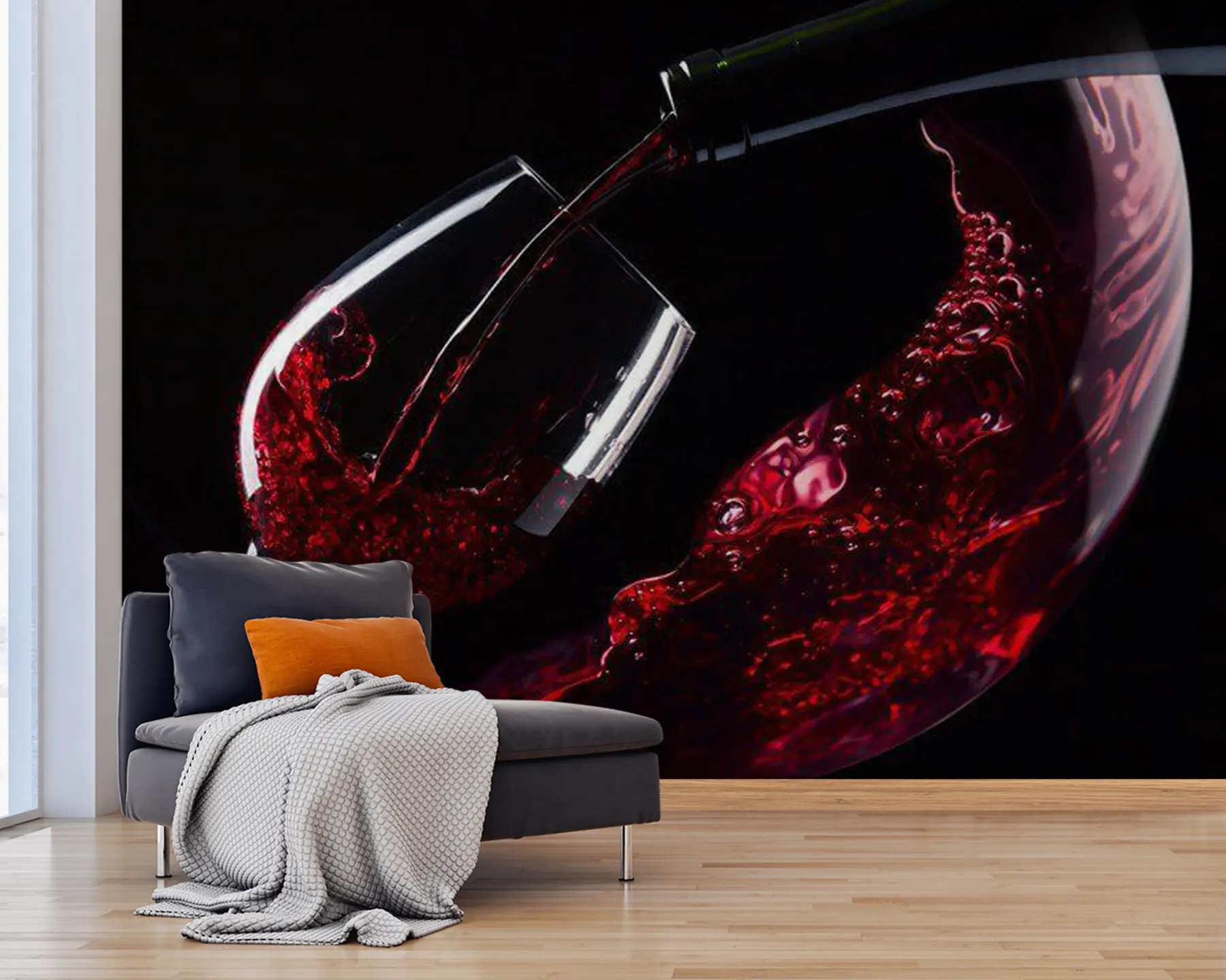 murales de pared Iluminación automotriz, líquido y capó u66084