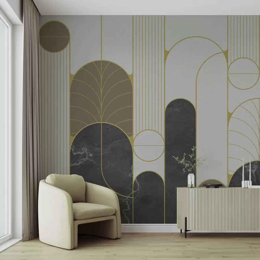 Murales de pared Arcos al estilo de art deco u73101 murales de pared Arcos al estilo de art deco u73101