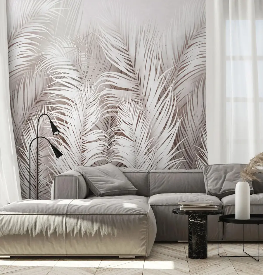 Murales de pared Helechos blancos u73821 murales de pared Helechos blancos u73821