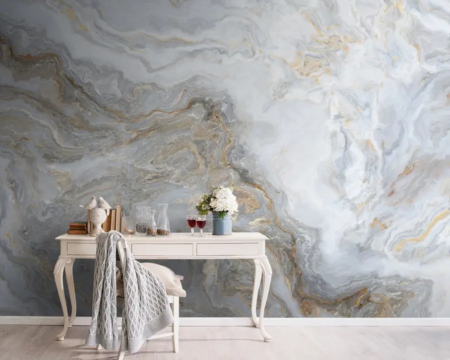 murales de pared Agua, textil y fluido u93422