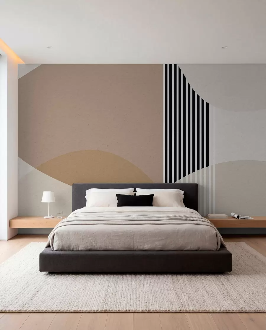murales de pared estilo retro abstracto u74075