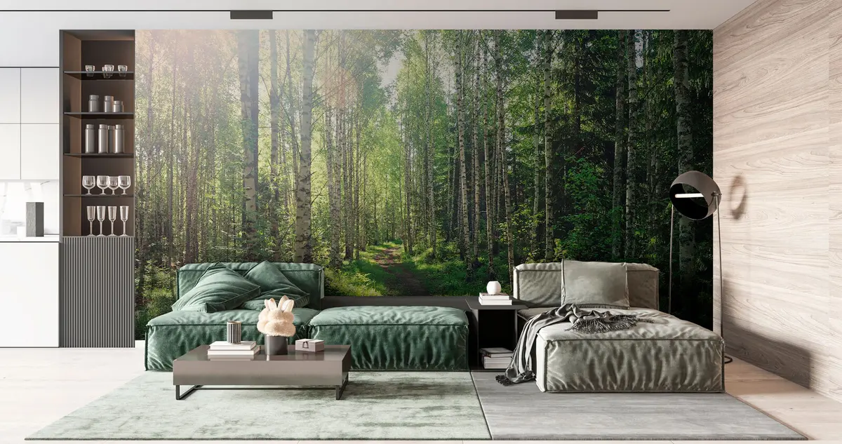 Murales de pared Sunshine verde en Finlandia u74235 murales de pared Sunshine verde en Finlandia u74235