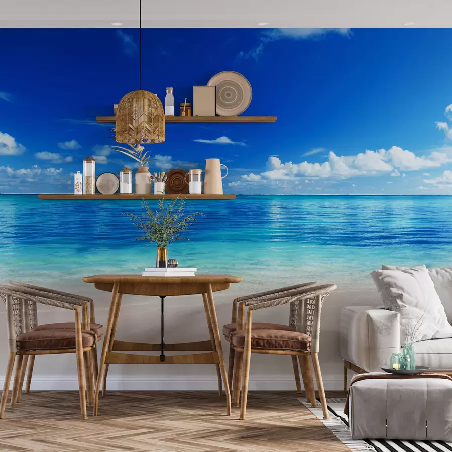 murales de pared Playa de arena y mar u74335