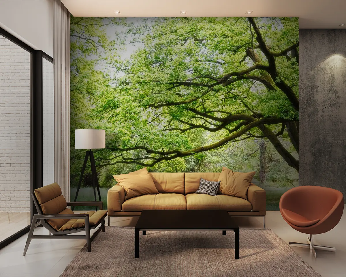 murales de pared Paisaje vegetal, verde y natural. u55659