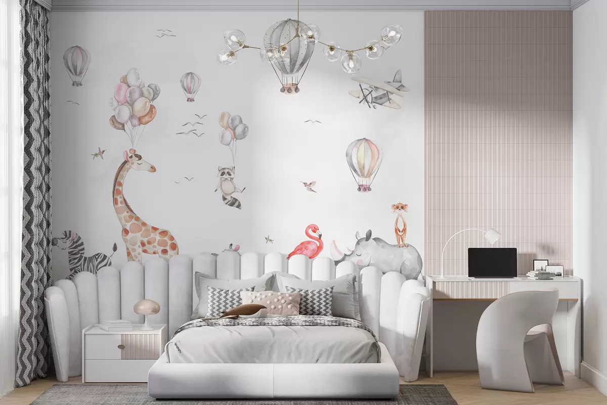 murales de pared Blanco, naturaleza y entorno natural u59757v1