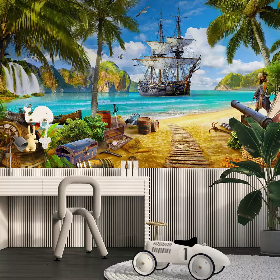 murales de pared Agua, nube y cielo u59784v3