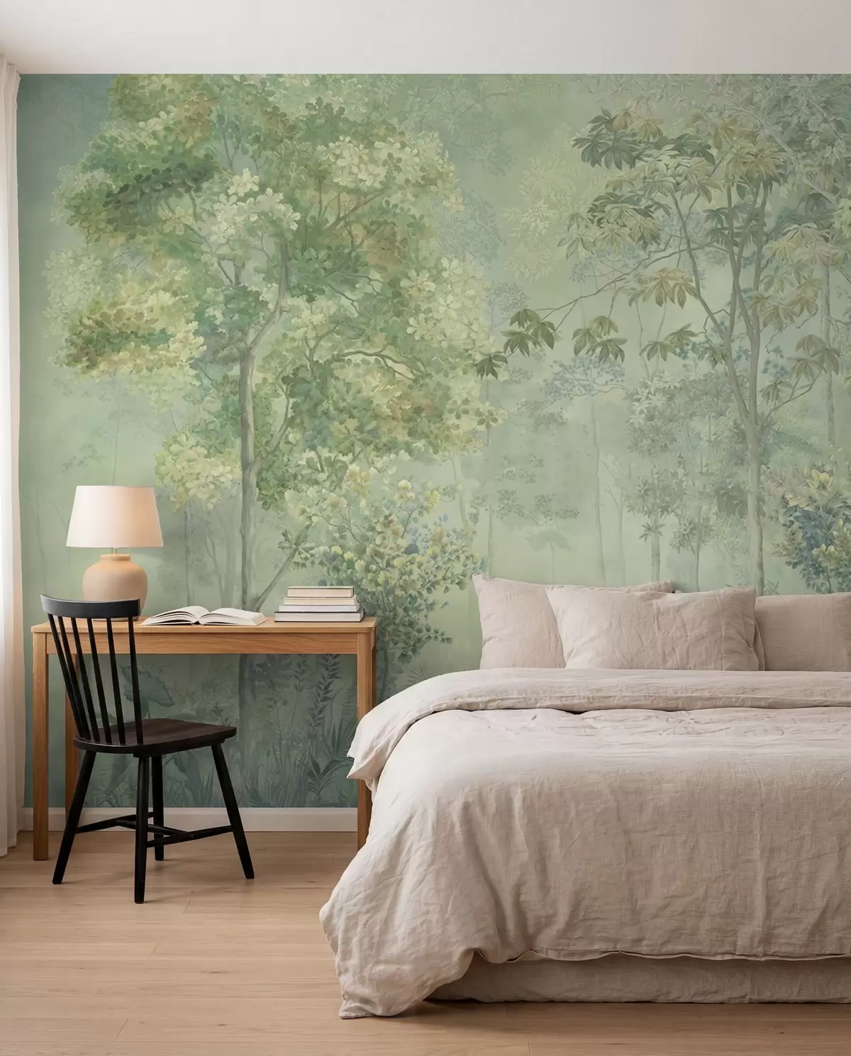 murales de pared Boceto del bosque — Musgo u78448v1