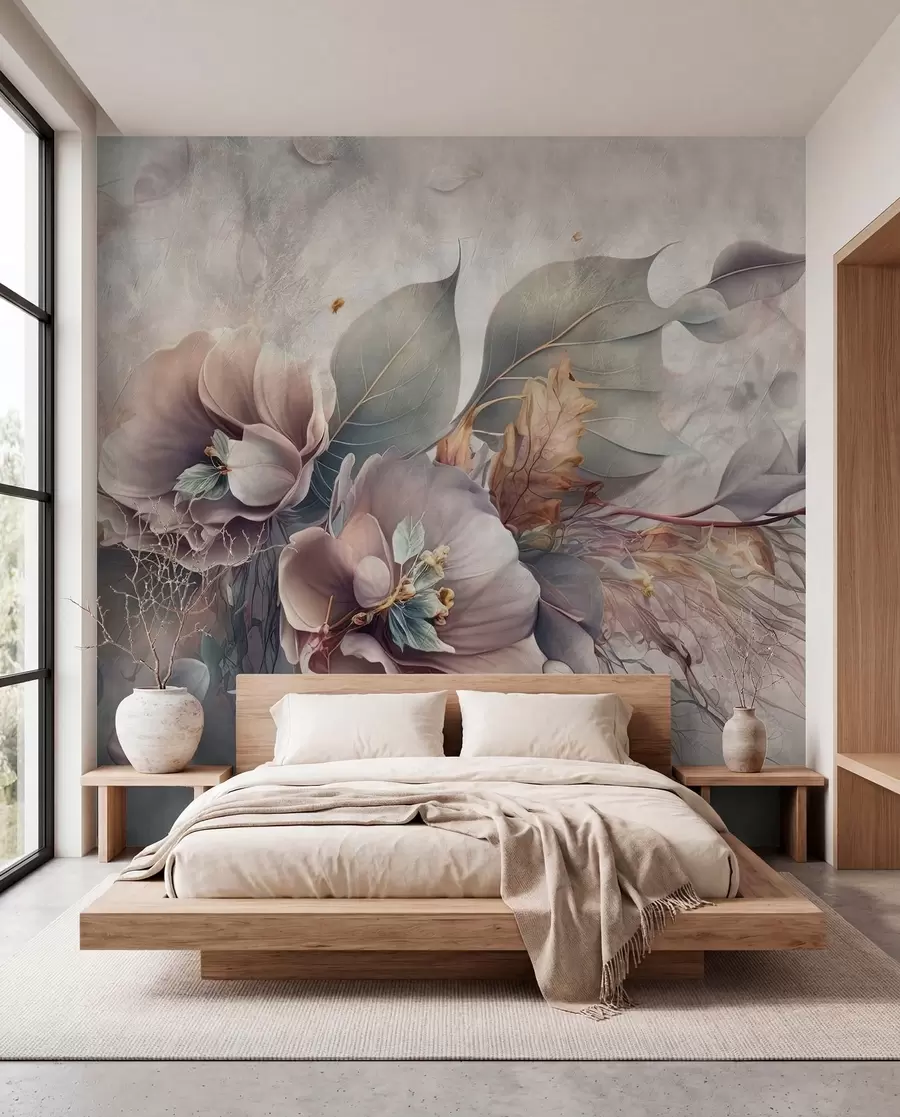 murales de pared Flores de quimera u93930