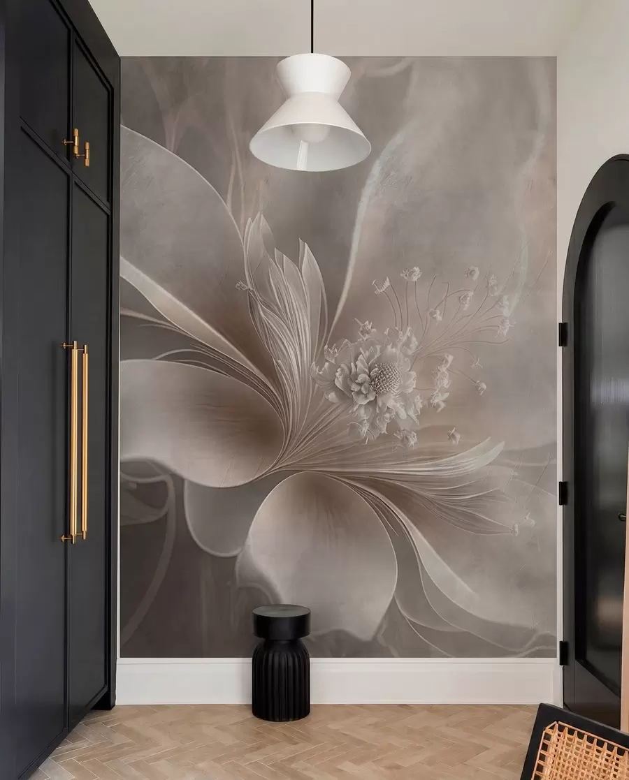 murales de pared Una flor muy delicada u93944