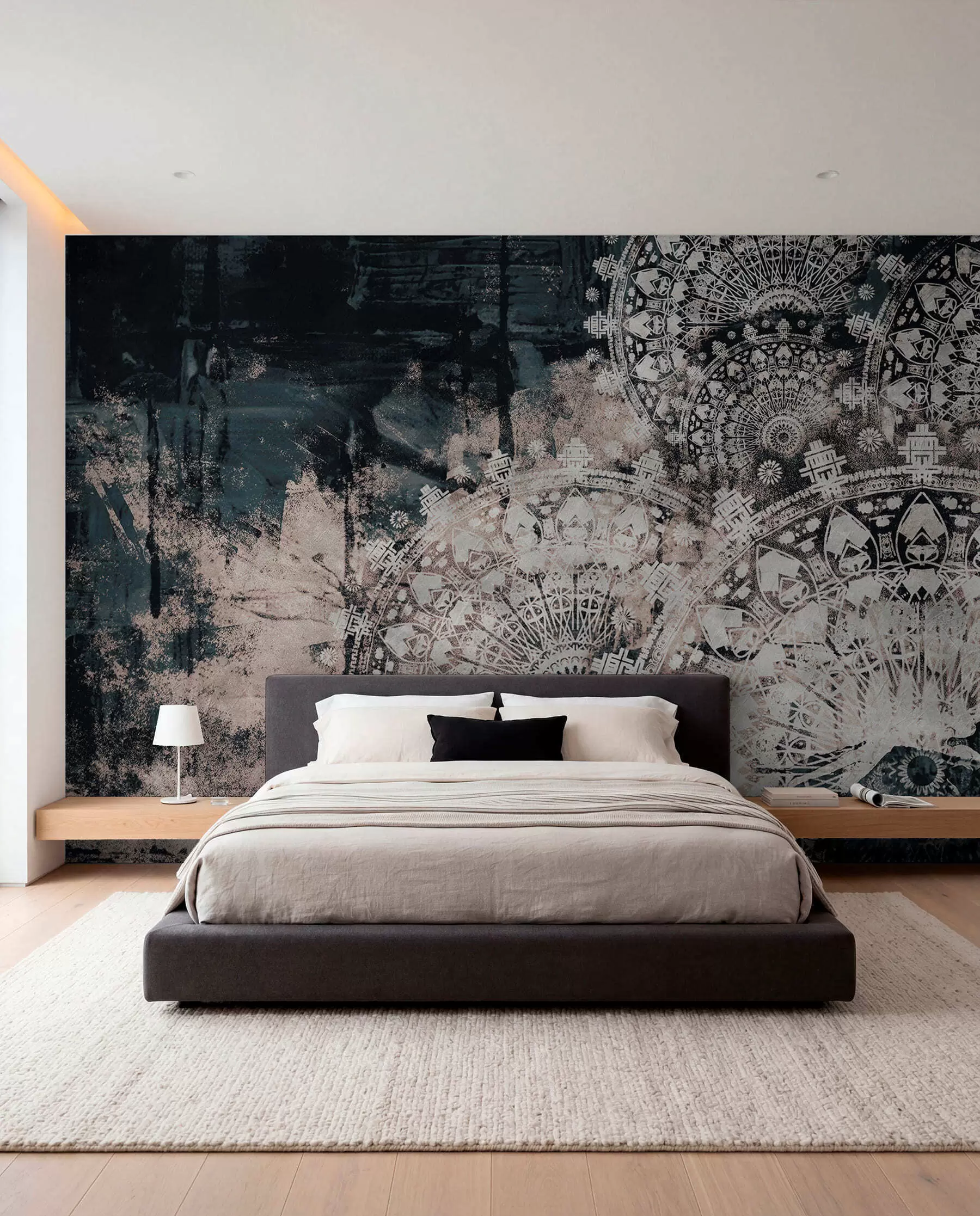murales de pared Mandala con pátina u93958