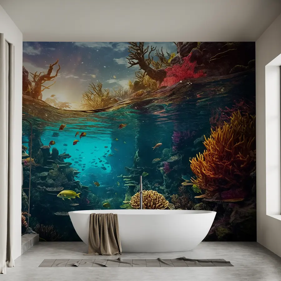 murales de pared mundo marino u94766