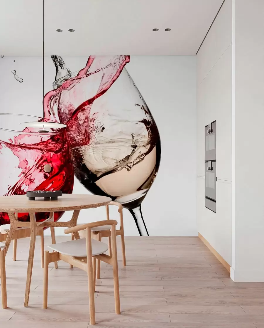 murales de pared Un brindis en movimiento u75563