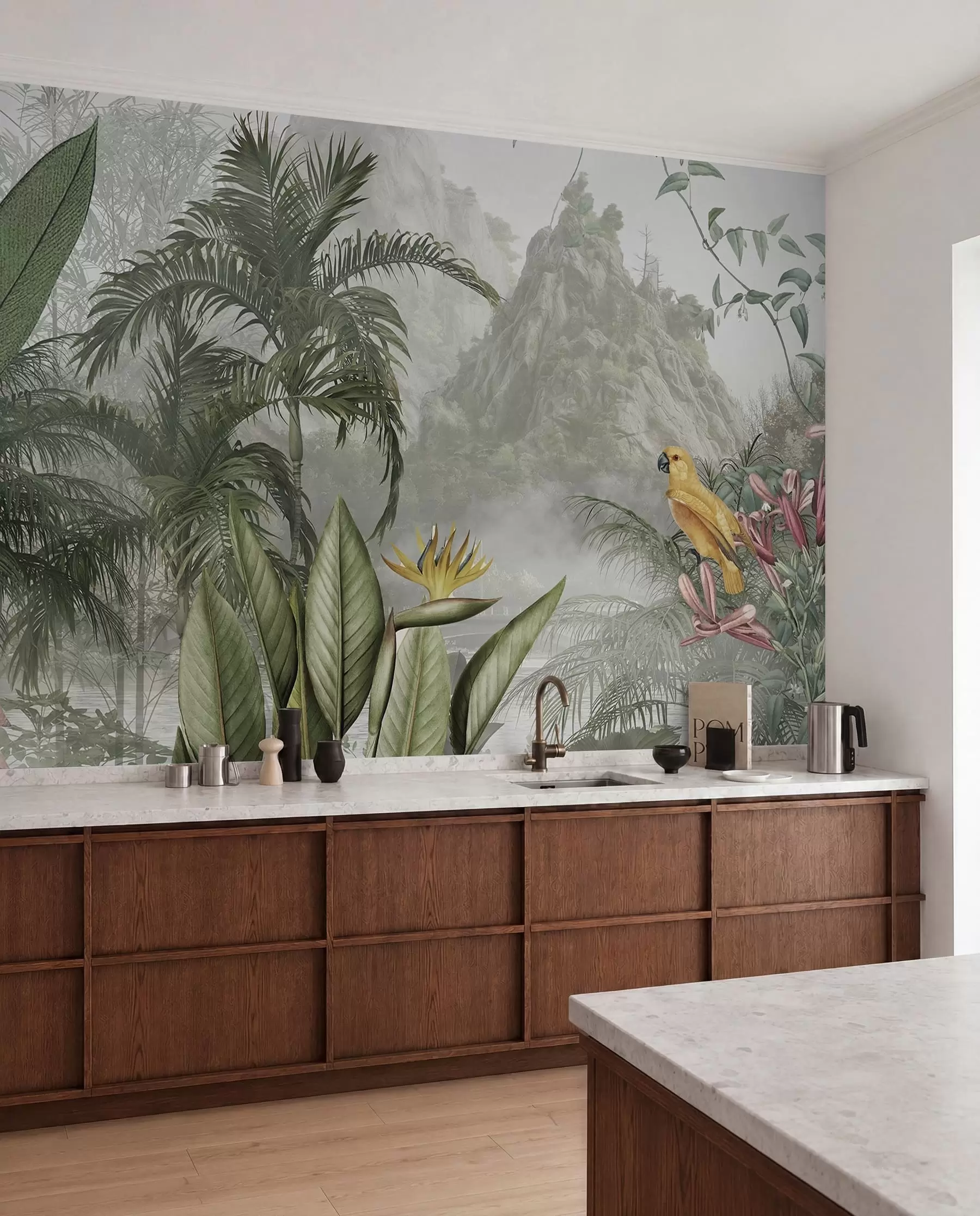 murales de pared selva tropical u95396