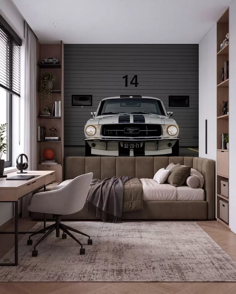murales de pared ford Mustang 1970 u95536