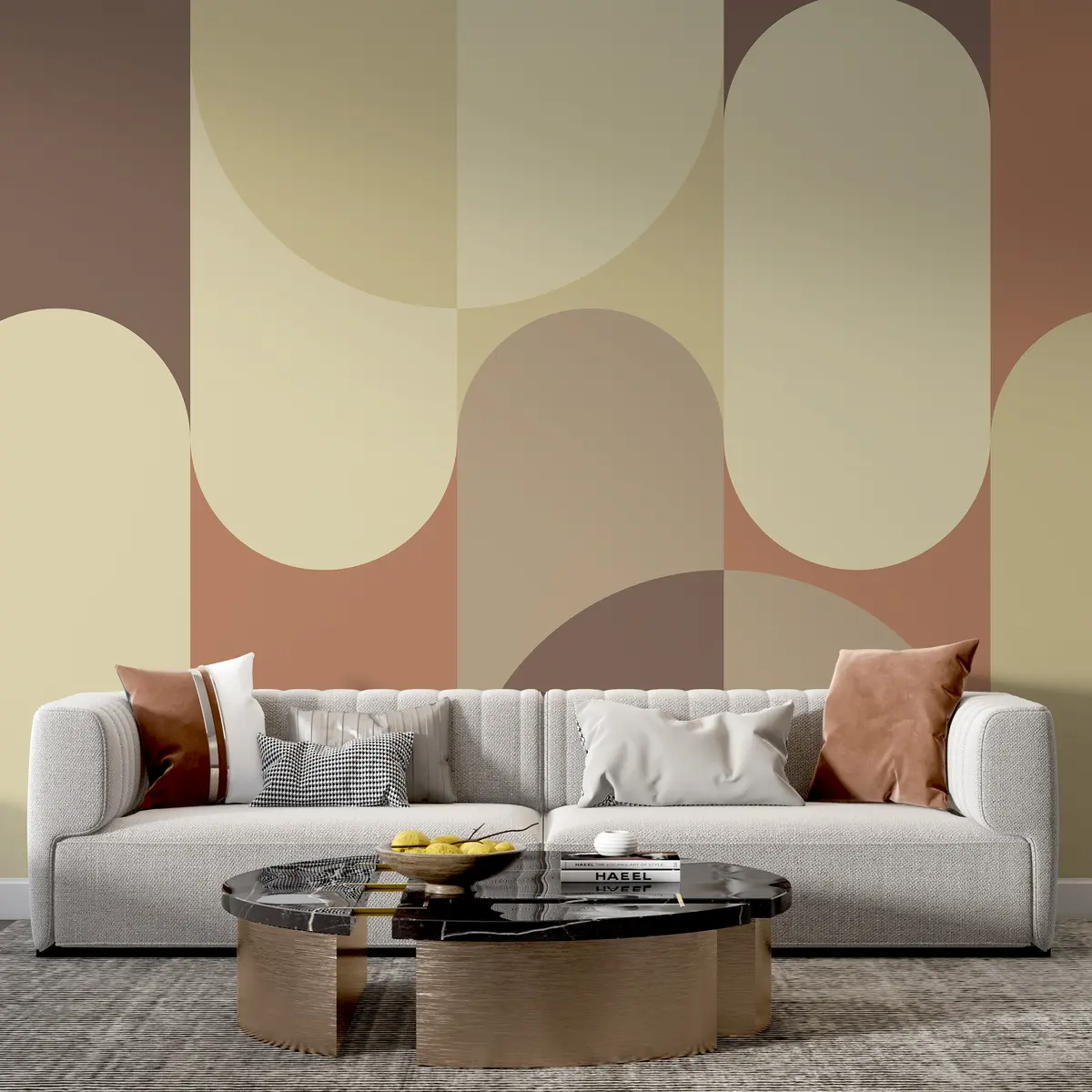 Murales de pared Geometría Bauhaus u95870 murales de pared Geometría Bauhaus u95870