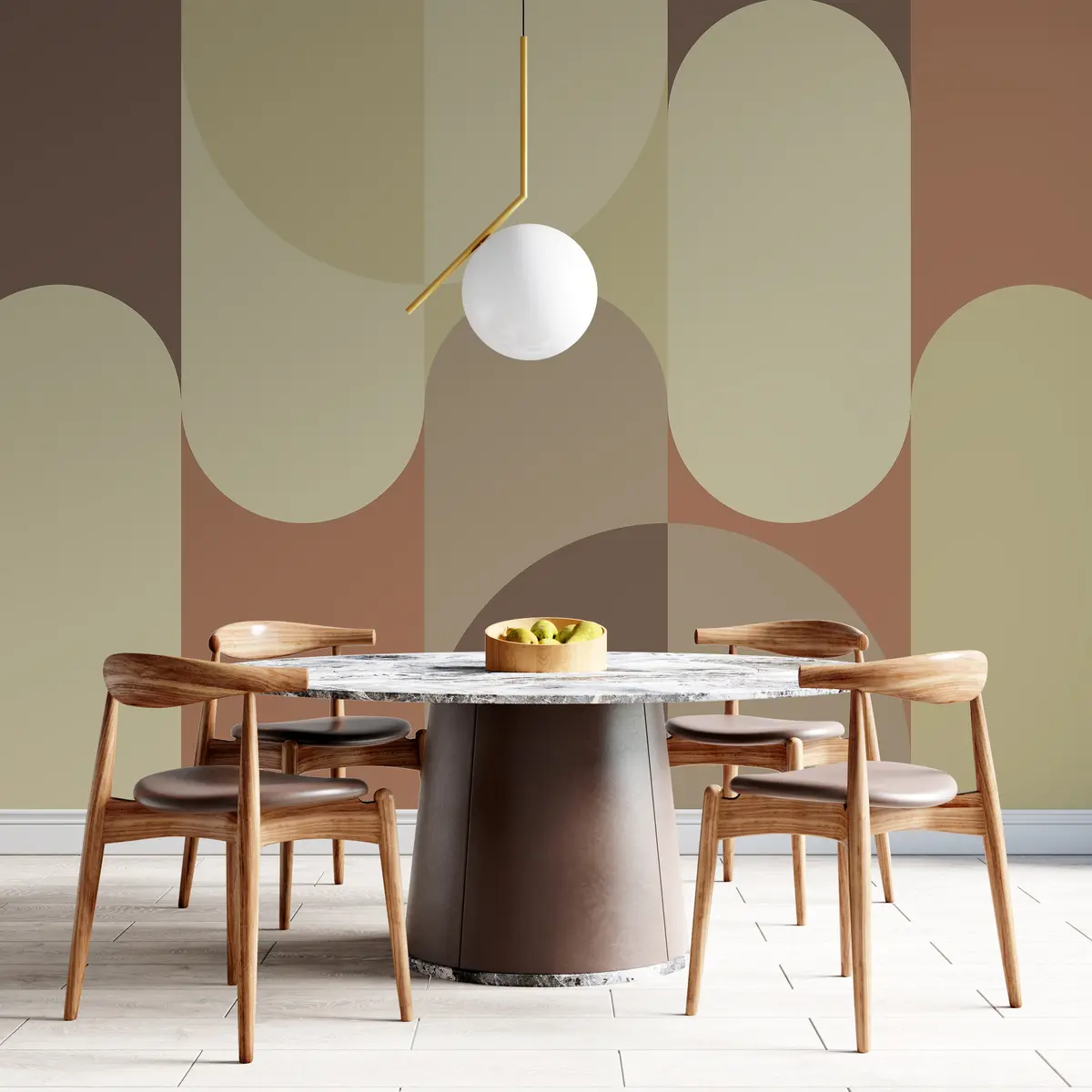 Murales de pared Geometría Bauhaus u95870 murales de pared Geometría Bauhaus u95870