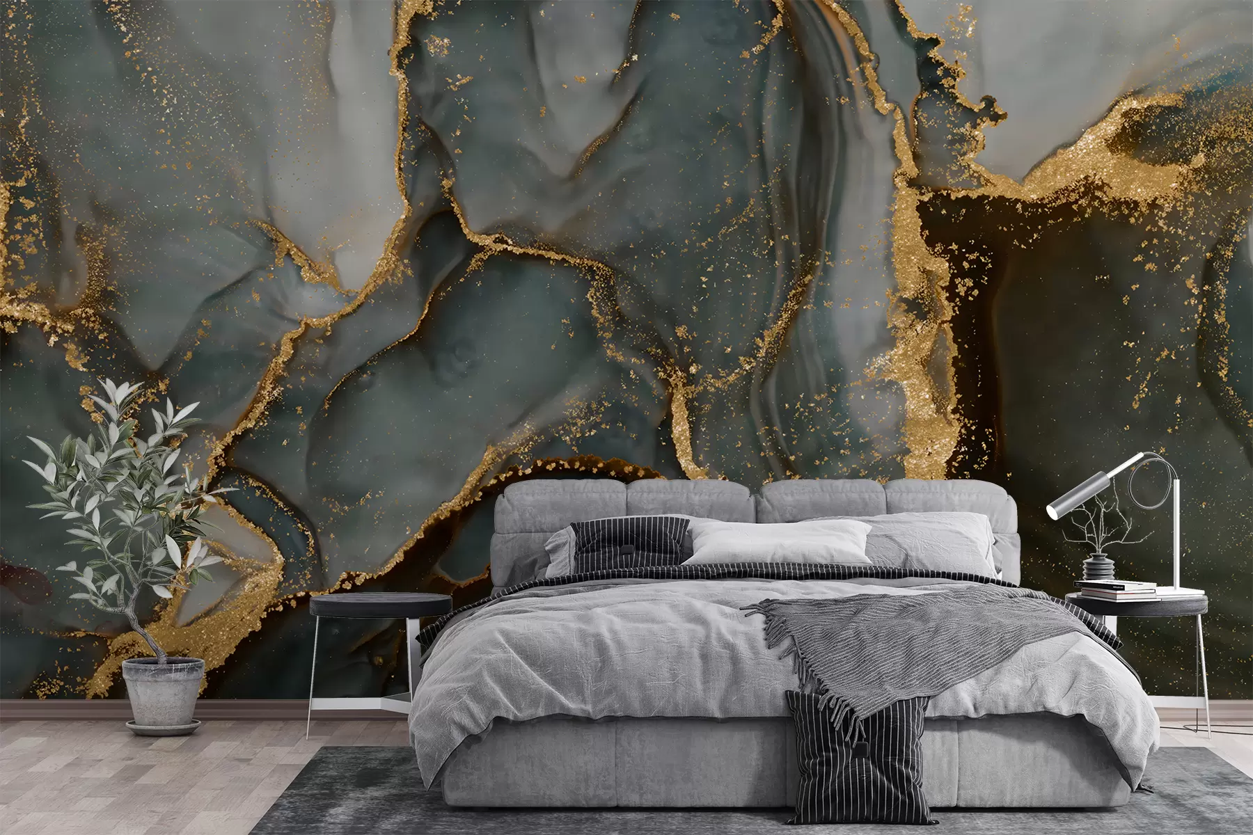 murales de pared Mundo, arte y matices y matices. u16119