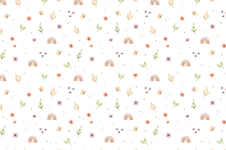 murales de pared Dibujo de acuarela infantil u96608